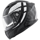 GIVI CASCO FULL 506/STOCCARDA.D/PERSEUS NEGRO-MT/PLATA