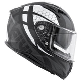 GIVI CASCO FULL 506/STOCCARDA.D/PERSEUS NEGRO-MT/PLATA