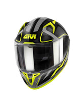 Givi 508 Casco Full Racer Negro Titanio amarillo – Maximomoto PT