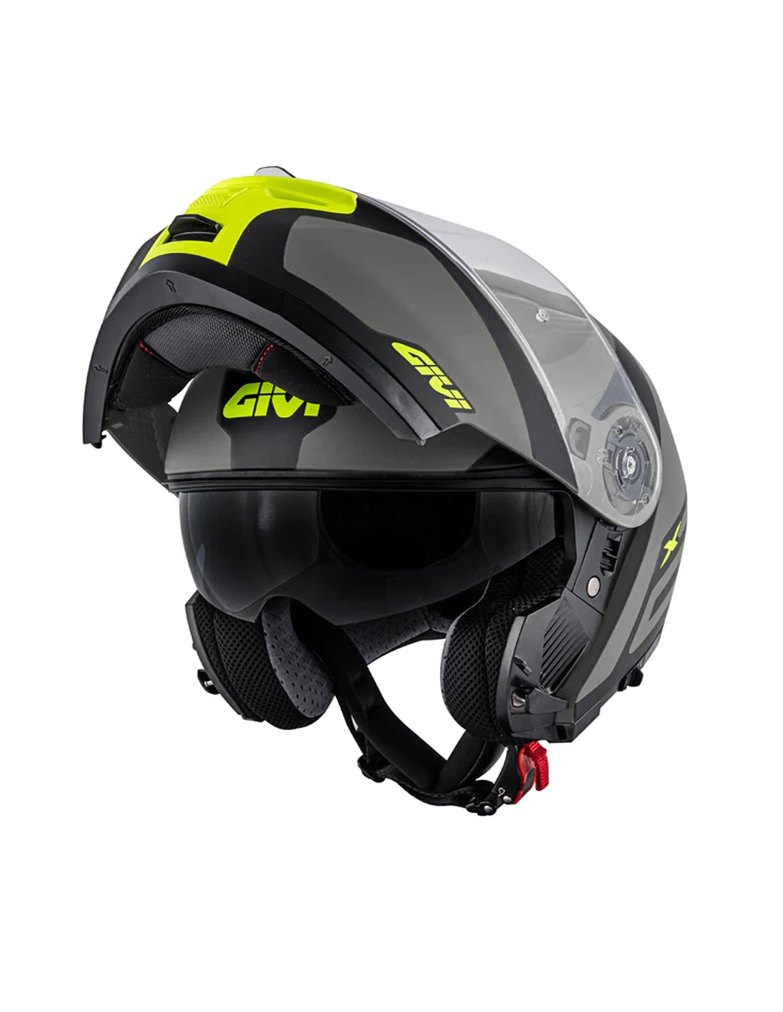 GIVI - X21 CHALLENGER SPIRIT GRAY BLACK YELLOW HELMET – 1 – Maximomoto PT