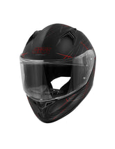 CASCO FULL 50.7 PHOBIA NEGRO-MT/ROJO – Maximomoto PT