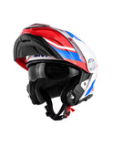 GIVI MOD X.33 CANYON DIVISION Moto Virar Cima Capacete Branco Vermelho