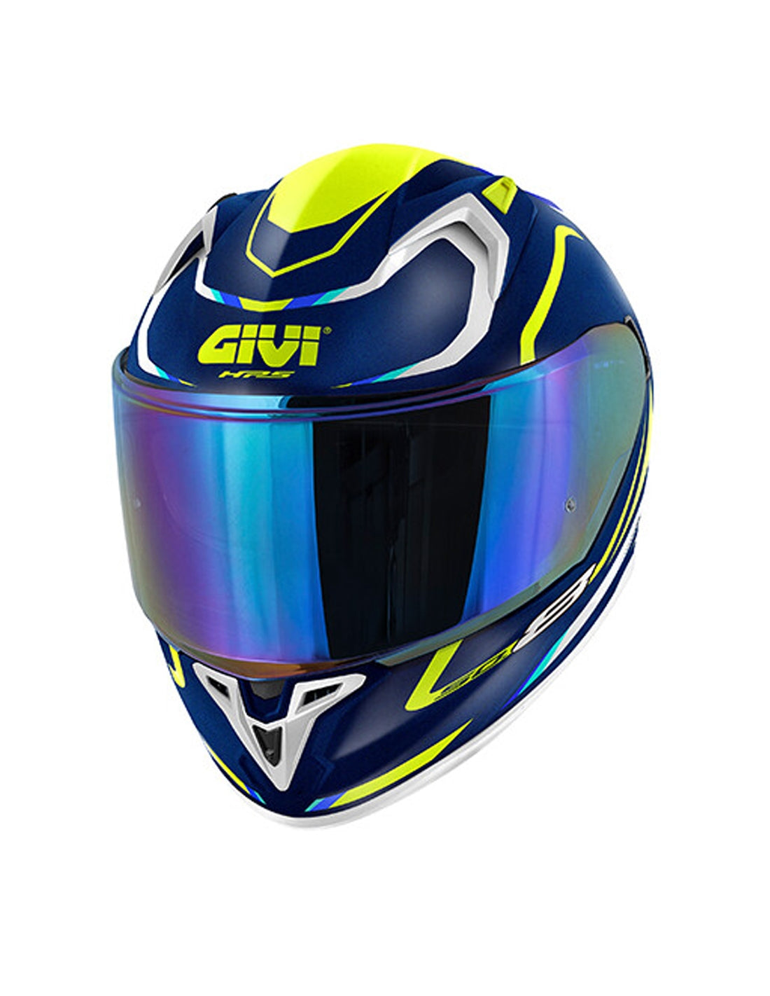 GIVI Casco 508 MACH1 Integral Motorcycle White Black Yellow – 1 – Maximomoto PT