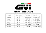 GIVI CASCO FULL 506/STOCCARDA.D/GLADE NEGRO/ROJO