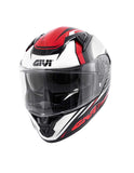 GIVI CASCO FULL 506/STOCCARDA.D/GLADE NEGRO/ROJO