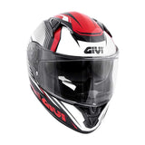 GIVI CASCO FULL 506/STOCCARDA.D/GLADE NEGRO/ROJO