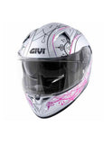 GIVI CASCO FULL 506/STOCCARDA.D/MENDHI-LADY PLATA-MT/RO