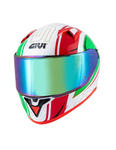 GIVI CASCO FULL 506/STOCCARDA.D/BLADES BLANCO/VERDE/ROJO – Maximomoto PT