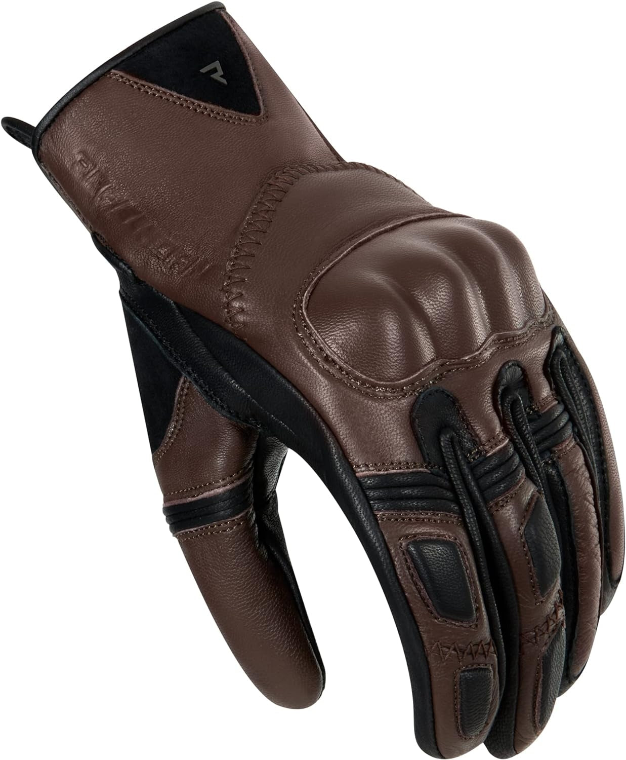 REBEL HORN - PIEL THUG II LADY BROWN GUANTES – 4 – Maximomoto PT
