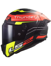 LS2 FF805 THUNDER C ATTACK MATT RED HV YELLOW – Maximomoto PT