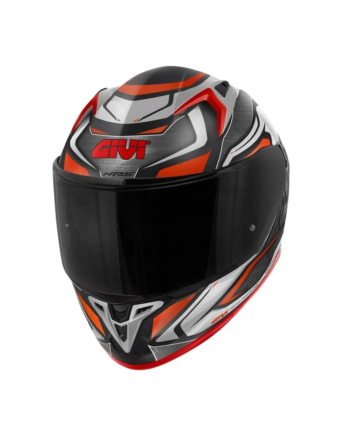 GIVI 50.9 ATOMIC CAPACETE INTEGRAL MOTO PRETO PRATA VERMELHO