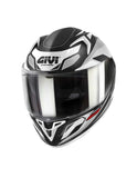 GIVI 508 BRAVE Moto Integral Casco Negro Titan