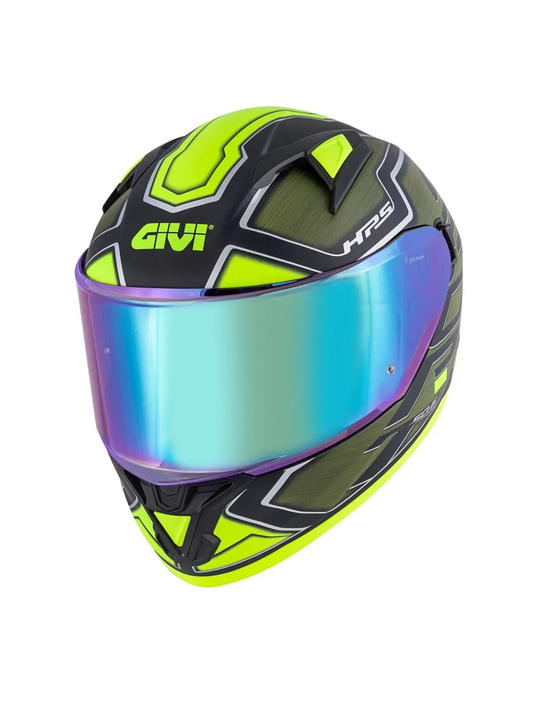 GIVI 50.6 SPORT LED DEEP Moto Integral Capacete Verde Amarelo – 1 – Maximomoto PT