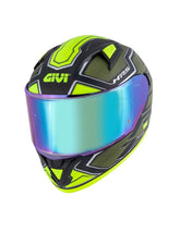GIVI 50.6 SPORT LED DEEP Moto Integral Capacete Verde Amarelo – Maximomoto PT