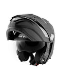 GIVI X.33 CANYON SOLID Moto Integral Modular Capacete Preto
