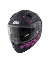 GIVI CASCO FULL 506/STOCCARDA.D/MENDHI-LADY NEGRO/ROSA – Maximomoto PT