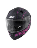 GIVI CASCO FULL 506/STOCCARDA.D/MENDHI-LADY NEGRO/ROSA