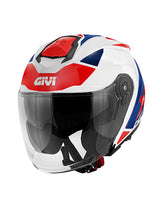 GIVI - CASCO JET X25 TARGET BLANCO AZUL ROJO – Maximomoto PT