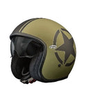 PREMIER VINTAGE STAR MILITARY BM MOTO JET CAPACETE