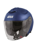 GIVI X.22 PLANET URBANO Moto Jet Capacete Aberto Azul Mate