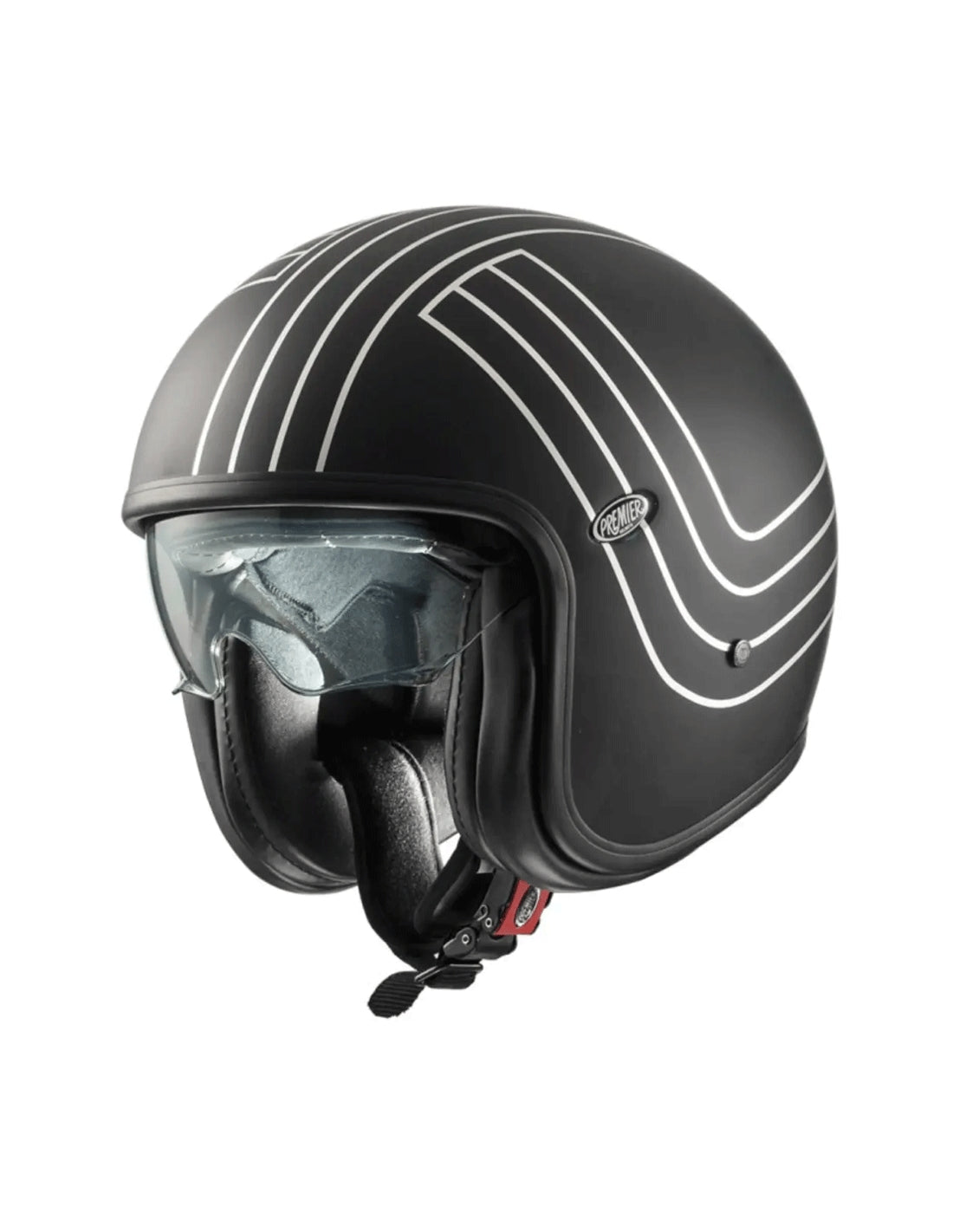 PREMIER - CASCO VINT. EX SILVER CHROM BM - SECURTEX MOTOR S.L (t/a MaximoMoto)