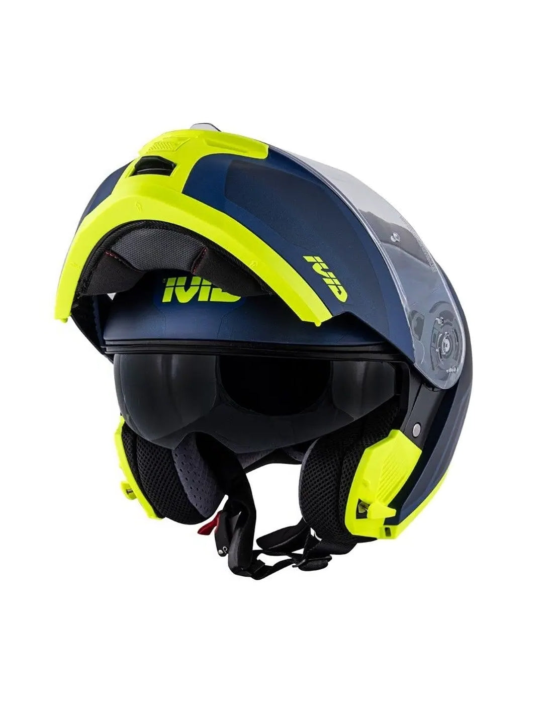 GIVI X.21 CHALLENGER SPIRIT Motorcycle Modular Helmet Blue Yellow – 1 – Maximomoto PT