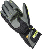 REBEL HORN - GUANTES PIEL ST LONG NEGRO/GRIS/VERDE FLOR