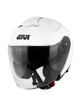 GIVI X.22 PLANETD Moto Jet Capacete Branco Sólido – Maximomoto PT