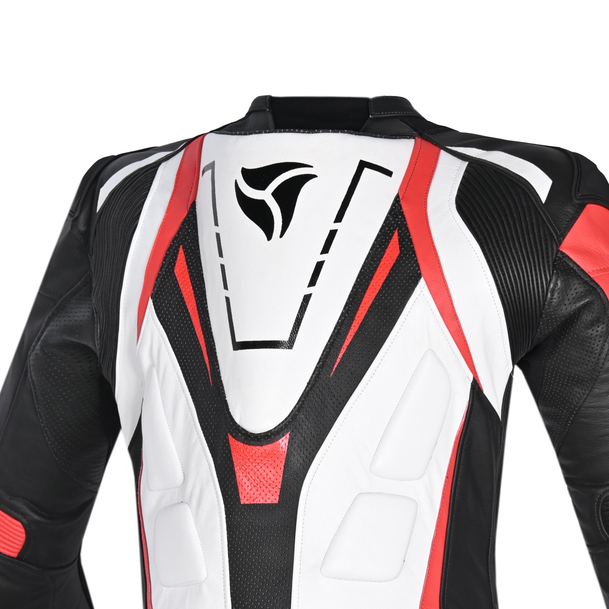 R-TECH MONO 1 PC DEFENDER GP Motorcycle Suits White Black Red – 6 – Maximomoto PT