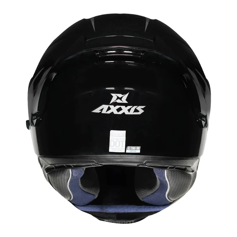 AXXIS-CASCO FF109SV EAGLE SV SOLID A1 NEGRO BRILLO – 3 – Maximomoto PT