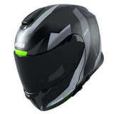AXXIS-CASCO FU403SV GECKO SV SHIELD B2 GRIS BRILLO