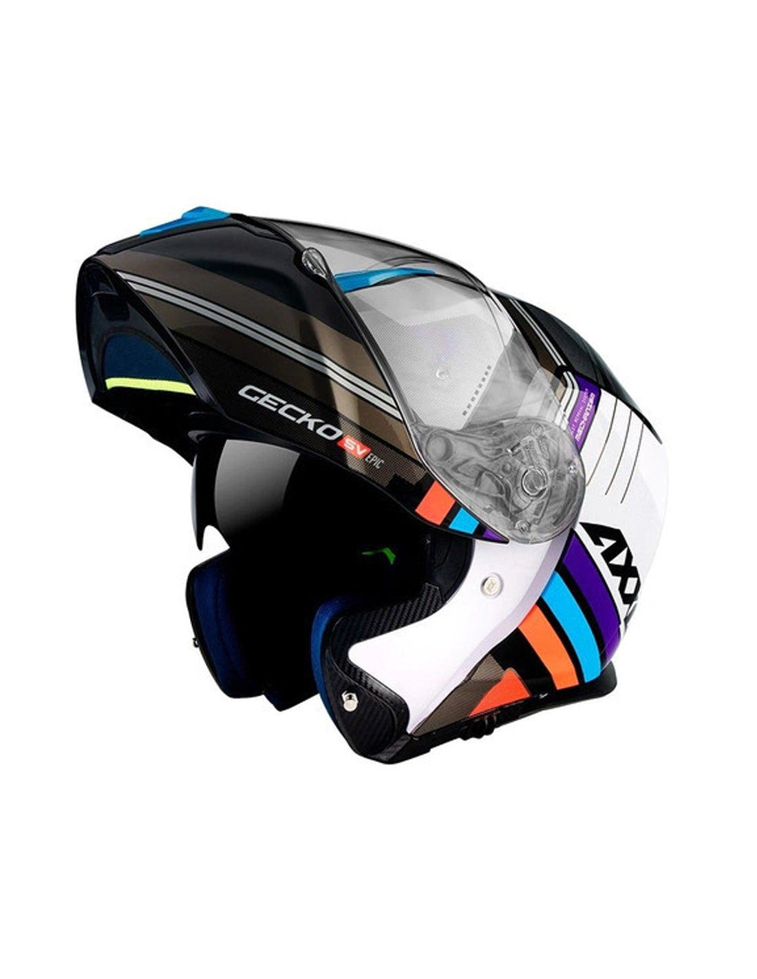 AXXIS-CASCO FU403SV GECKO SV EPIC B7 BLUE BRILLO – 1 – Maximomoto PT