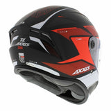 AXXIS-CASCO FF112C DRAKEN S SONAR B5 ROJO FLUOR MATE