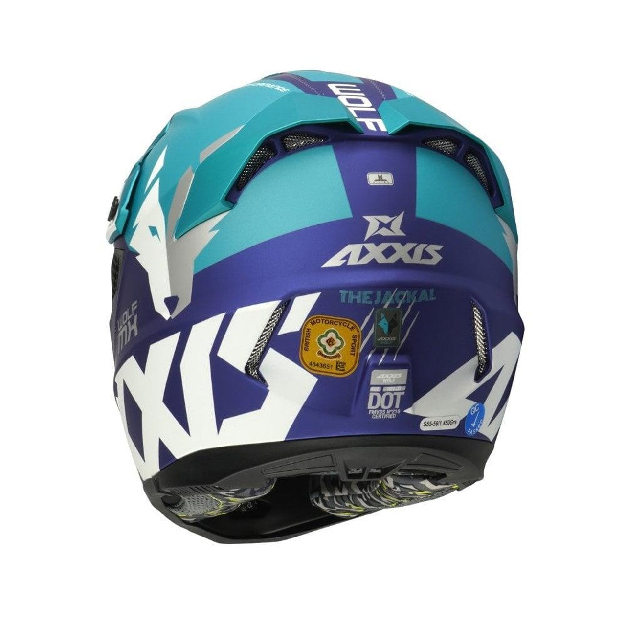 AXXIS-CASCO MX803 WOLF JACKAL C7 AZUL MATE – 4 – Maximomoto PT