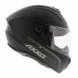 AXXIS-CASCO FF112C DRAKEN S SOLID V.2 A11 NEGRO MATE
