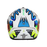 AXXIS-CASCO FF112C DRAKEN S PARROT A0 BLANCO PERLA MATE