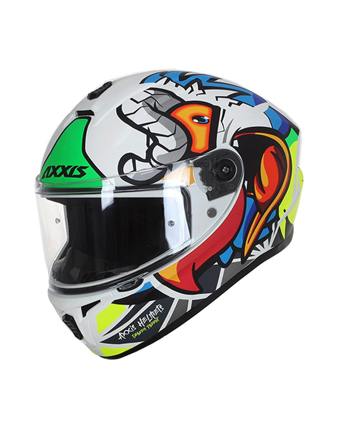 AXXIS-CASCO FF112C DRAKEN S PARROT A0 BLANCO PERLA MATE – 1 – Maximomoto PT