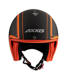 AXXIS-CASCO OF507SV HORNET SV ROYAL A4 NARANJA FLUOR MATE