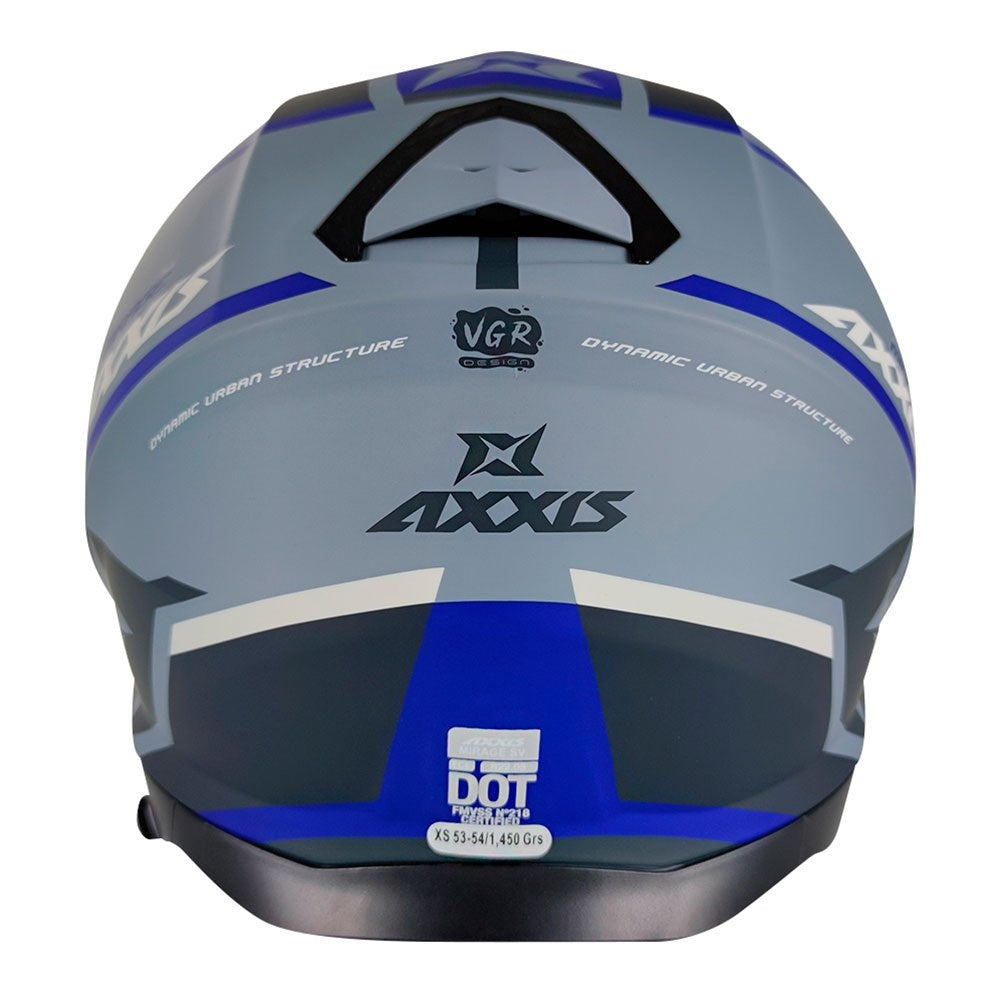 AXXIS-CASCO OF504SV MIRAGE SV DAMASKO D7 MATTE BLUE – 4 – Maximomoto PT