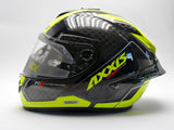 AXXIS-CASCO FF104C COBRA RAGE A3 AMARILLO FLUOR BRILLO