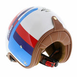AXXIS-CASCO OF507SV HORNET SV OLD STYLE A7 AZUL PERLA BRILLO