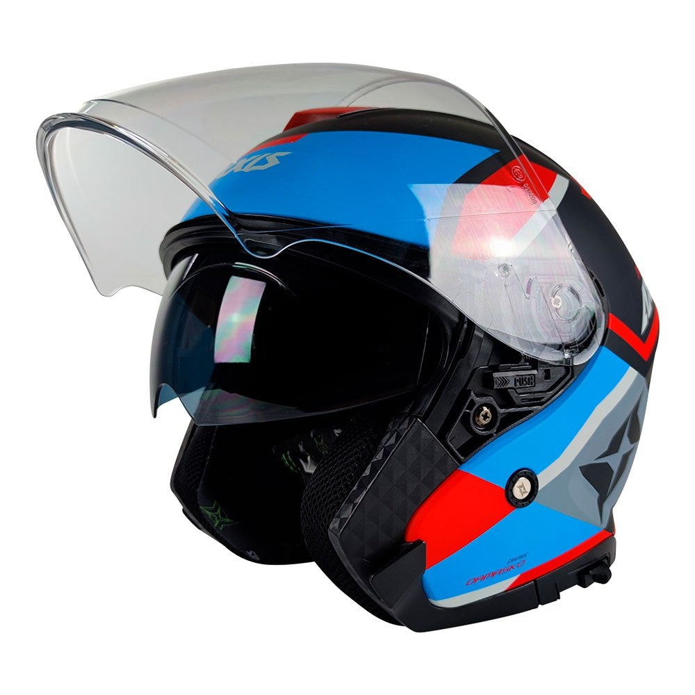 AXXIS-CASCO OF504SV MIRAGE SV DAMASKO C7 AZUL MATE – 2 – Maximomoto PT