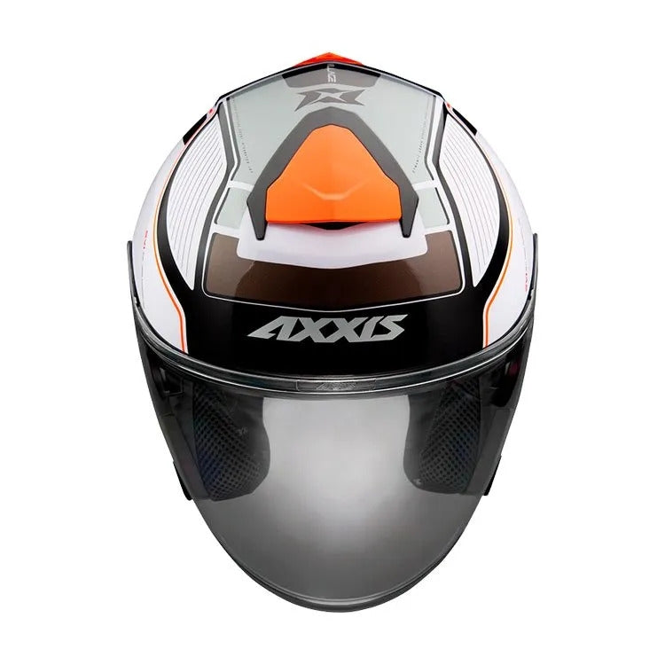 AXXIS-CASCO OF504SV MIRAGE SV TREND A4 NARANJA FLUOR PERLA BRILLO – 2 – Maximomoto PT