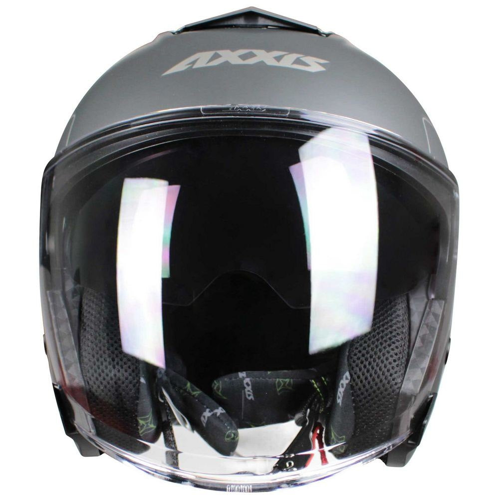AXXIS-CASCO OF504SV MIRAGE SV SOLID A2 TITANIO MATE