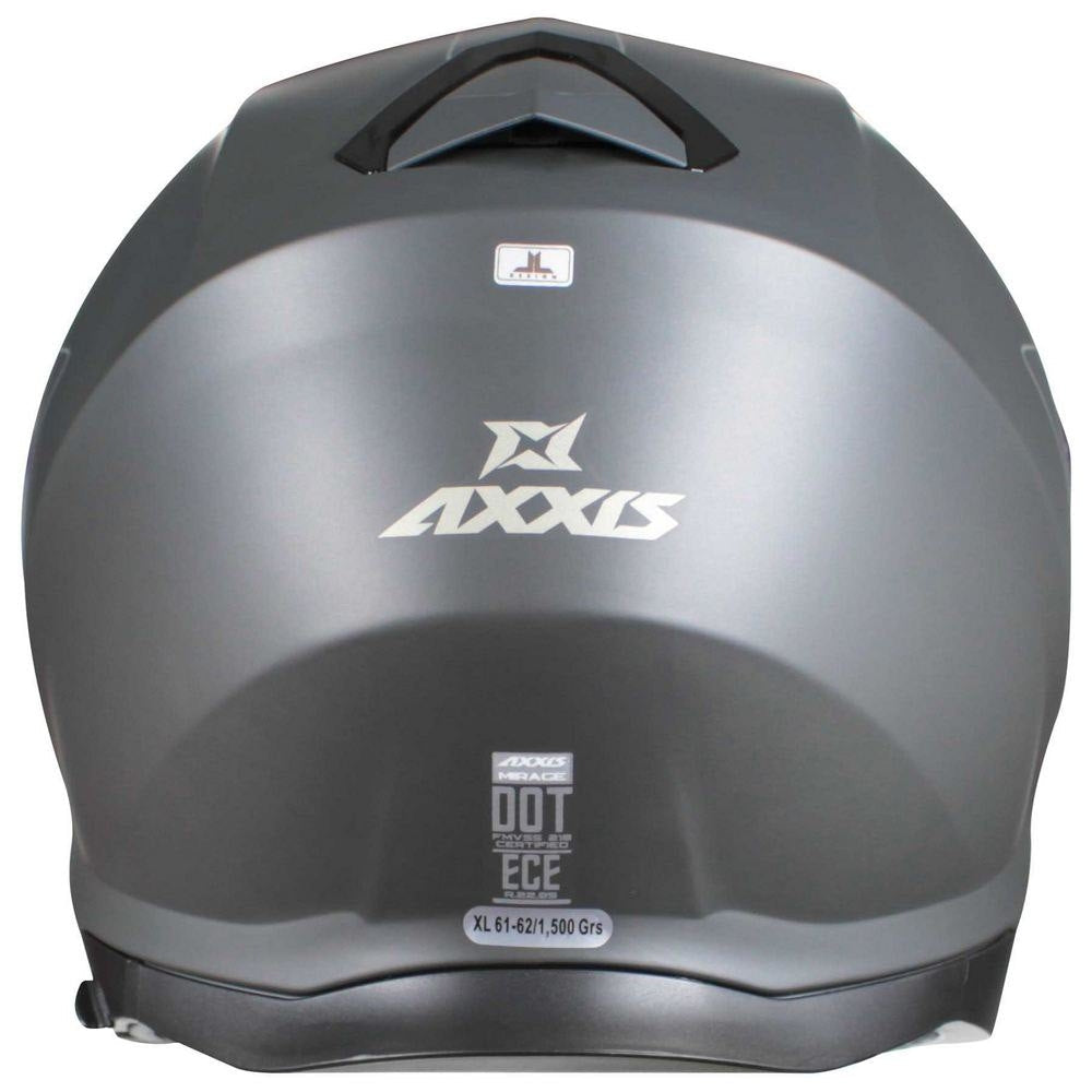 AXXIS-CASCO OF504SV MIRAGE SV SOLID A2 TITANIO MATE