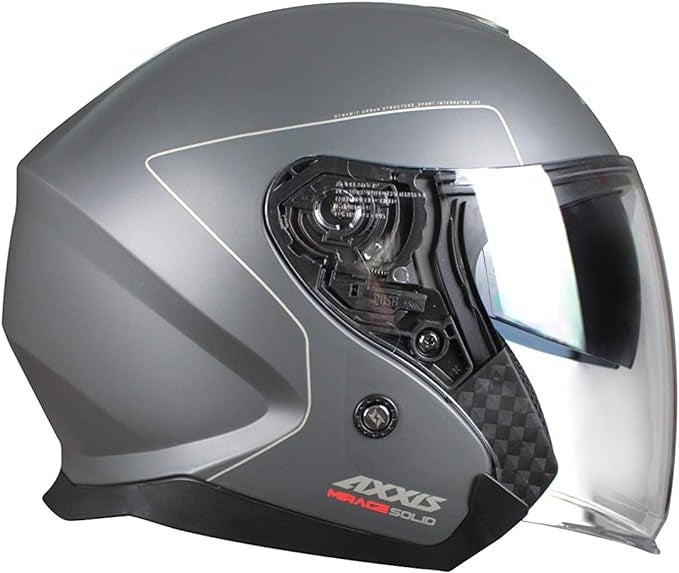 AXXIS-CASCO OF504SV MIRAGE SV SOLID A2 TITANIO MATE