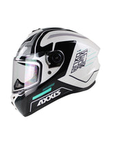 AXXIS-CASCO FF112C DRAKEN COUGAR A2 GRIS BRILLO – Maximomoto PT
