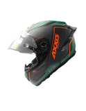 AXXIS-CASCO FF104C COBRA RAGE A16 VERDE MATE