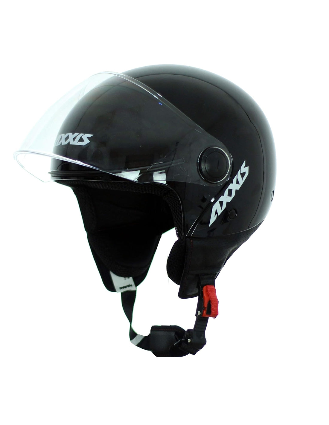 AXXIS-Casco SQUARE SOLID A1 NEGRO BRILLO – 1 – Maximomoto PT