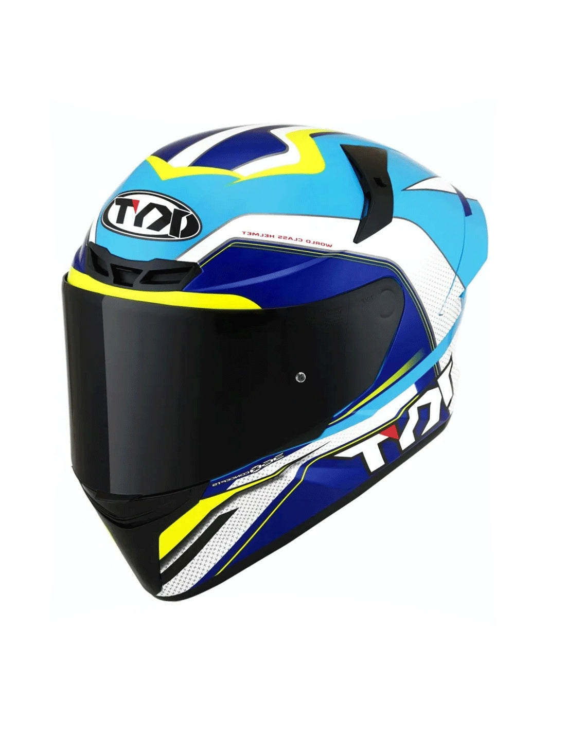 KYT- TT-COURSE GRAND PRIX HULLS WHITE/BLUE – 1 – Maximomoto PT